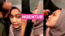 Hijab Cantik Sepong Crot di Muka HD Video