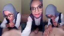 Mutia Hijab Isep Kontol Pacar HD Video