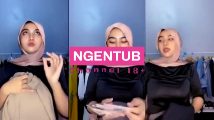 Hijab Tiktok Cucumilo Toket Gede Nyeplak HD Video